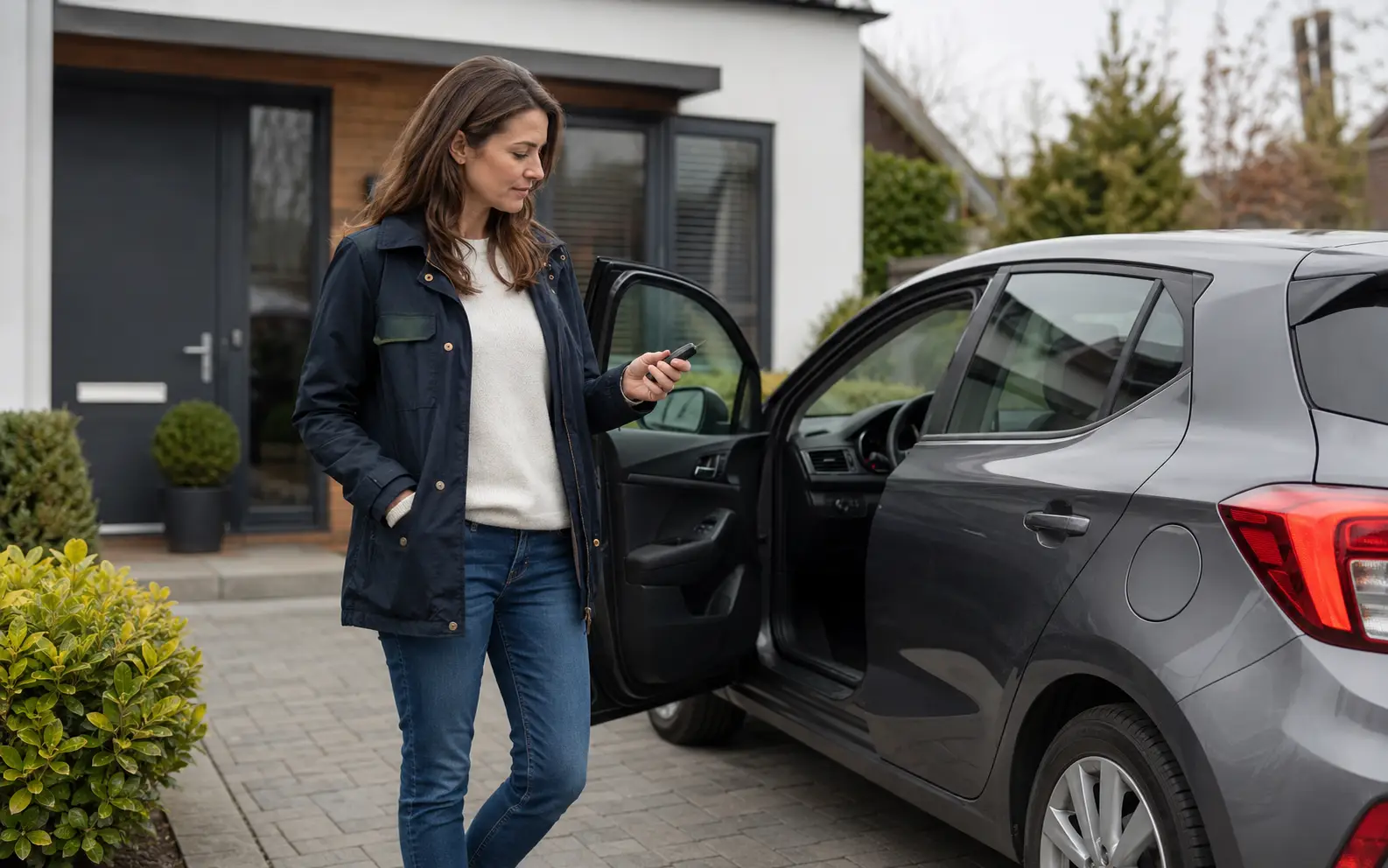 Car owner considering their PCP end-of-term options